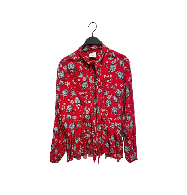 VETEMENTS/LS Blouse Lightweight Chiffon Blouse