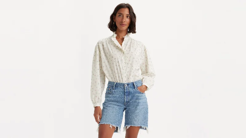 Levi's® Women's Karly Blouse Ruffled Neck Blouse