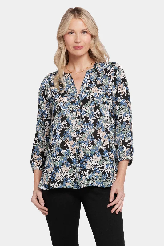 Pintuck Blouse - Livadia Everyday Stylish Blouse