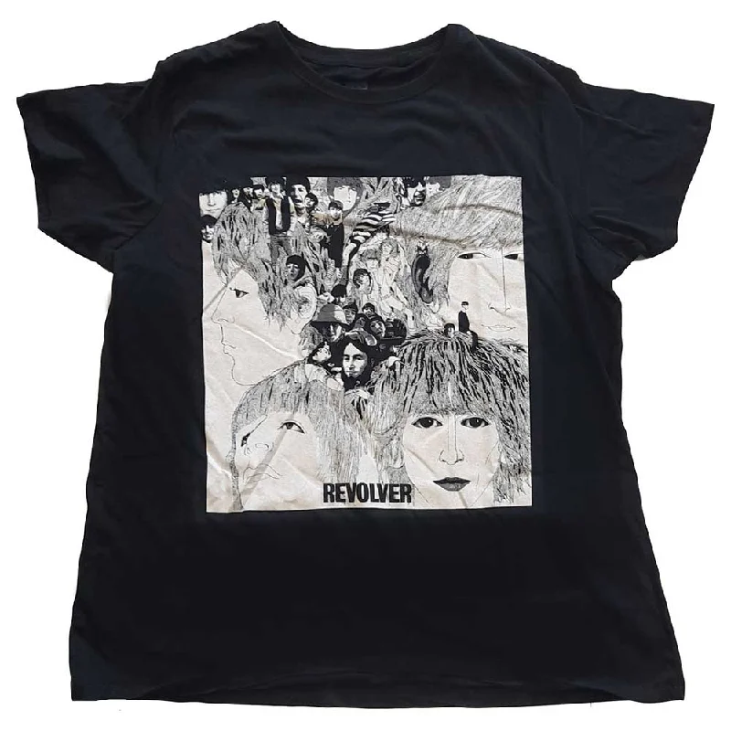 The Beatles Ladies T-Shirt: Revolver Album Cover Layered Multi-layer Single Layer