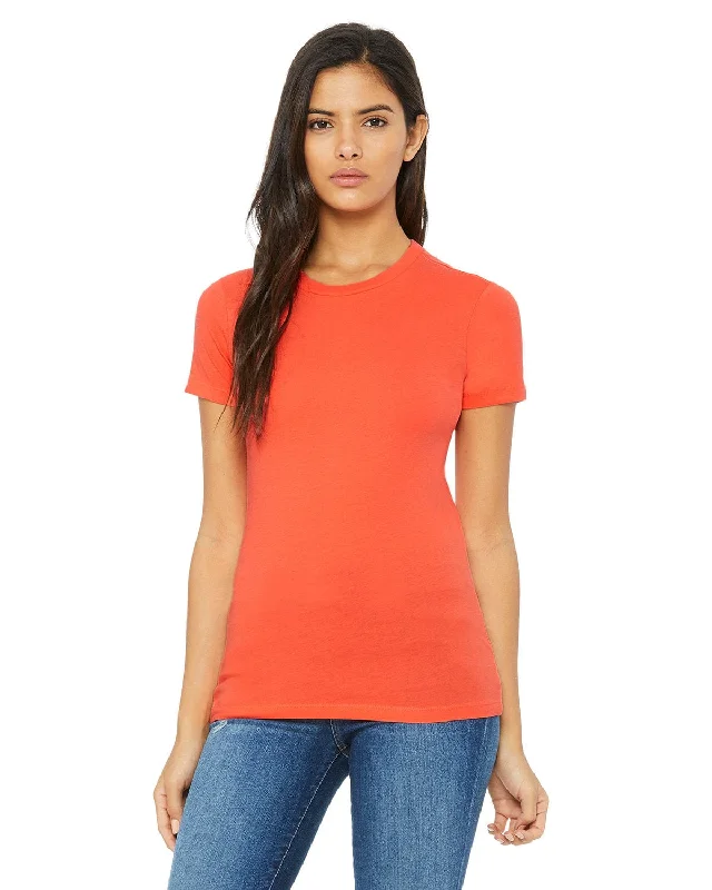 Bella+Canvas Ladies Favorite T-Shirt | Coral Fleece Fabric Down Fabric Feather Fabric