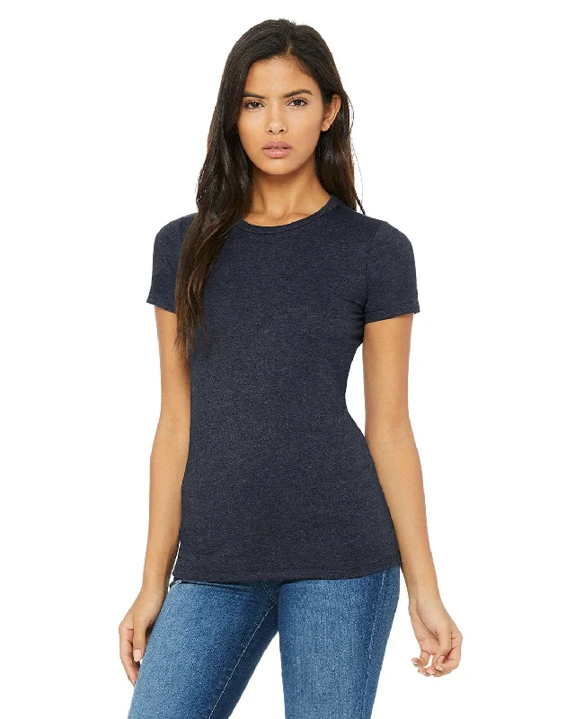 Bella+Canvas Ladies Favorite T-Shirt | Heather Navy Fashionable Trendy Casual