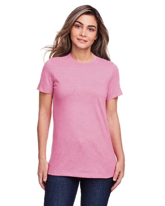 Gildan Ladies Softstyle CVC T-Shirt | Plumrose Chenille Blend Fleece Blend Nylon Blend