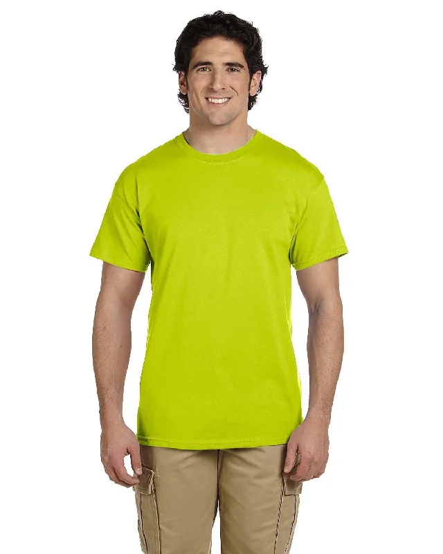 Gildan Tall Ultra Cotton Heavyweight T-Shirt | Safety Green Terry Blend Velvet Blend Canvas Blend