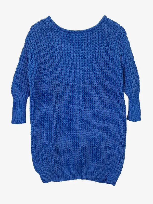 Acne Studios Relaxed Zip Detail Knit Jumper Size XS Cable Knit Ribbed Knit Lace Knit