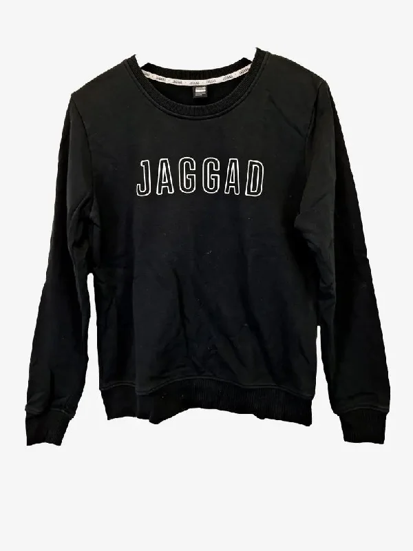 Jaggad Staple Logo Crewneck Jumper Size S Anti-Pilling Anti-Shrink Durable