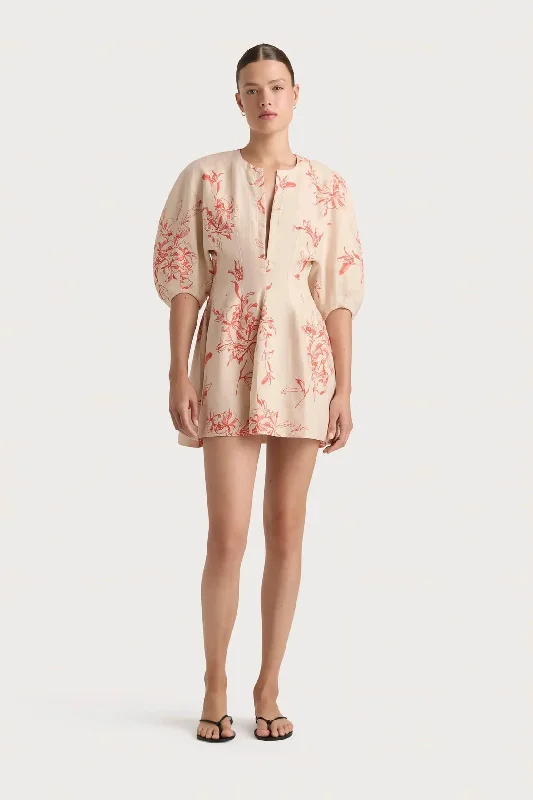 Soleil Mini Dress - Leilani Chic Tropical Mini Dress