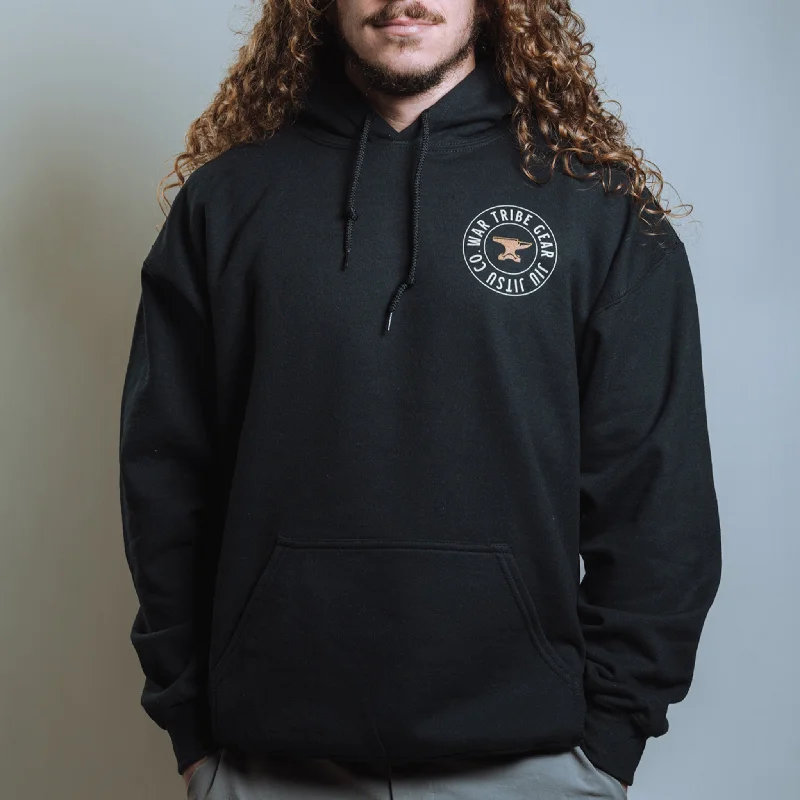 Anvil Hoodie Hoodie with High Neck Warm Protective