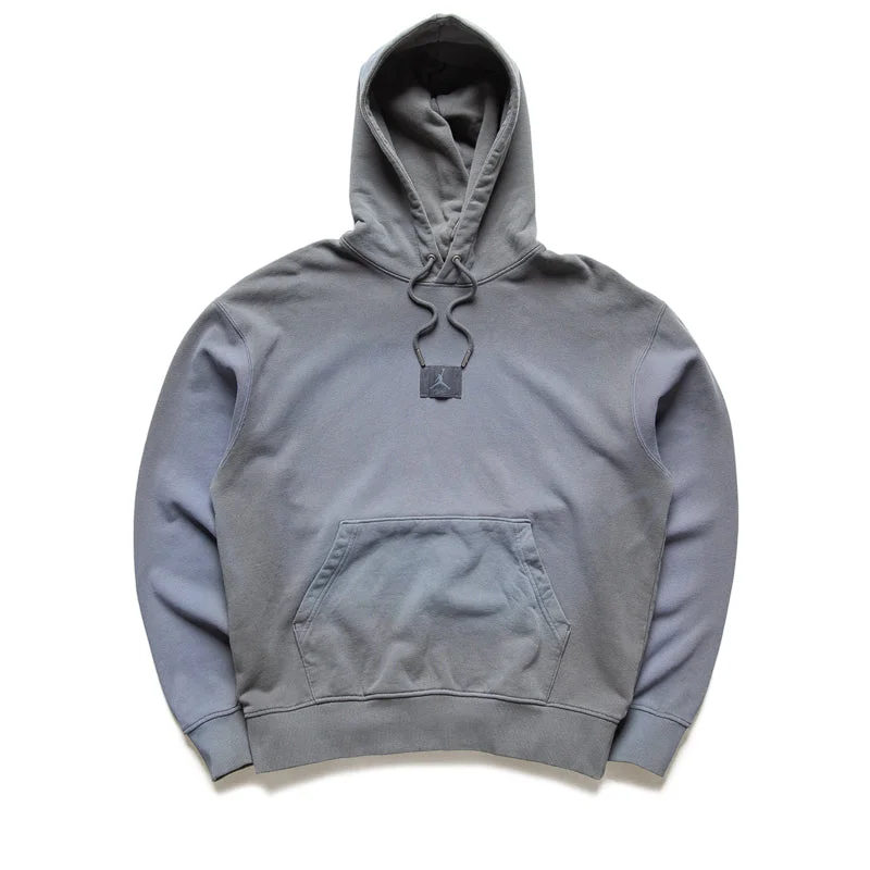 Jordan Flight Fleece Hoodie - Iron Grey Hoodie with Monochrome Minimalist Simple