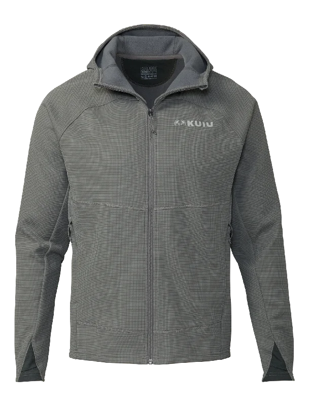 Peloton 240 Full Zip Hoodie | Stone Hoodie with Lining Warm Insulated