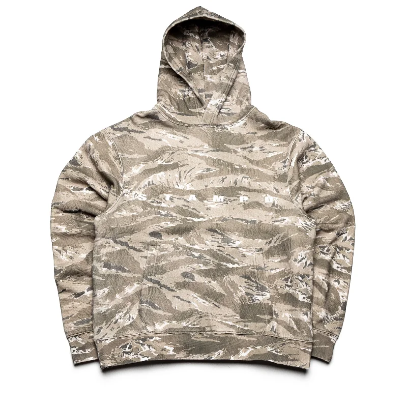 Stampd Camo Strike Logo Hoodie - Camo Hoodie with Hem Lace Feminine Delicate