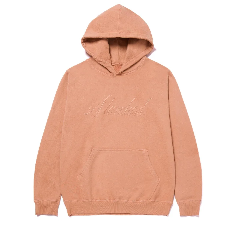 Standard Issue x BJ Betts Hoody - Camel Hoodie with Slim Fit Tailored Modern