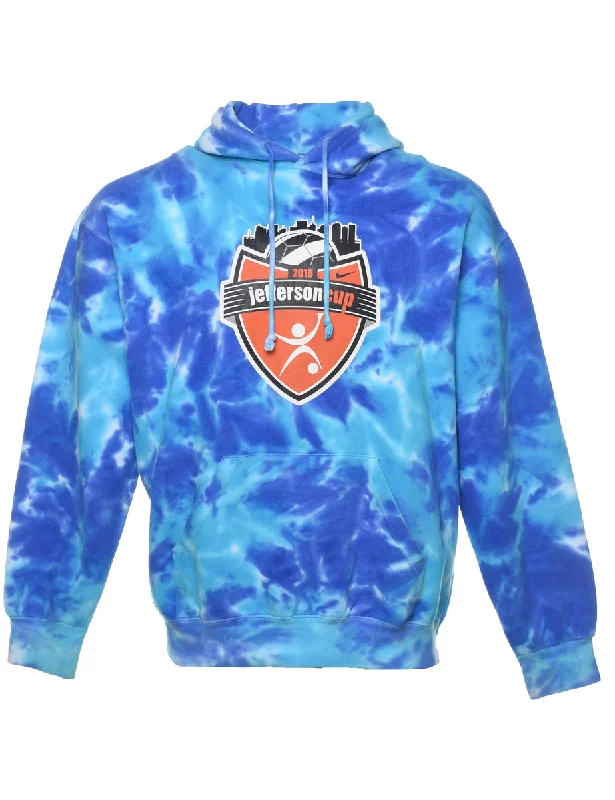 Tie-dye Jefferson Cup Hoodie - M Hoodie Jacket Zipper Layering