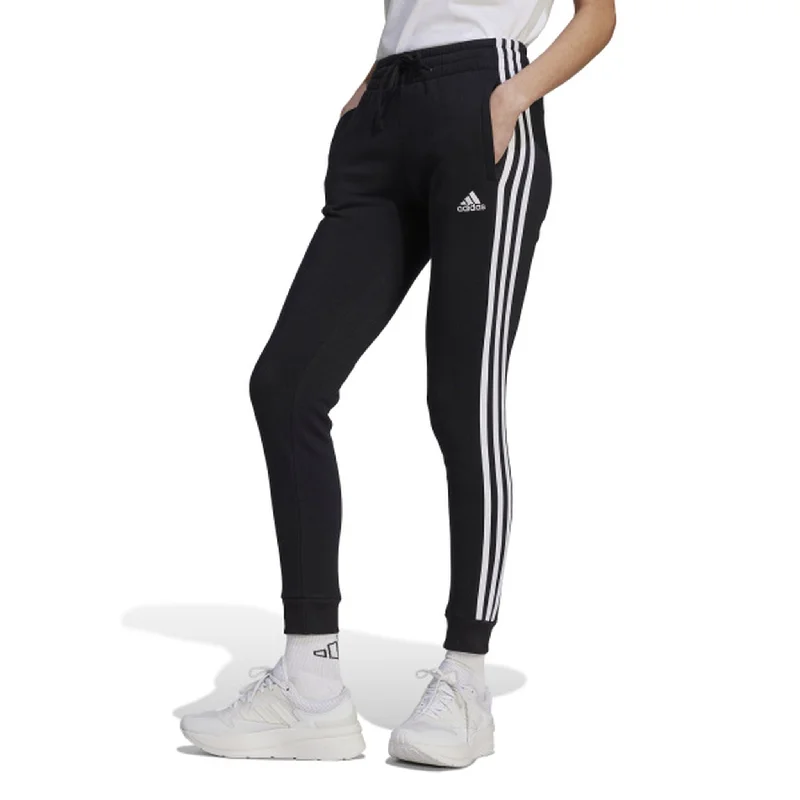 Adidas Womens Essentials 3-Stripes Cuffed Pant Classic Straight-Leg Pants