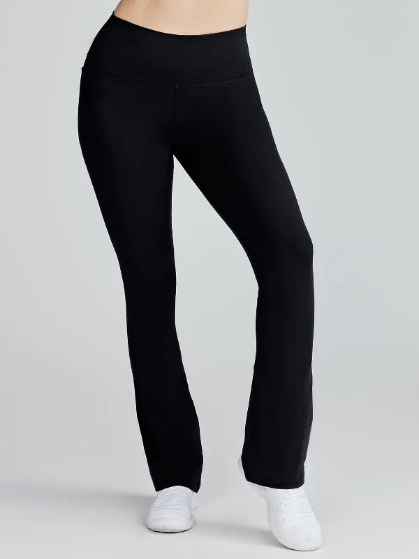 ALLways Pocket Yoga Pant Trendy Wide-Legged Trousers