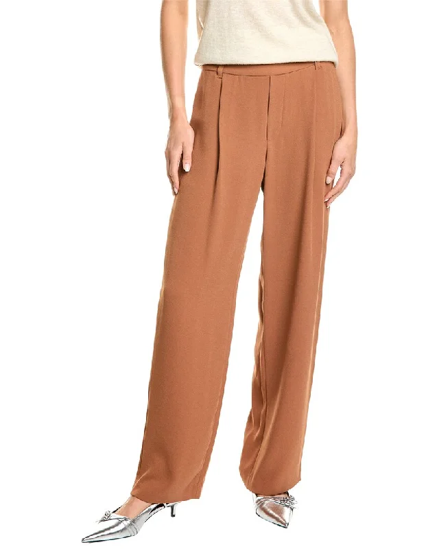 Vince Straight Pull-On Pant Modern Stretch Trousers