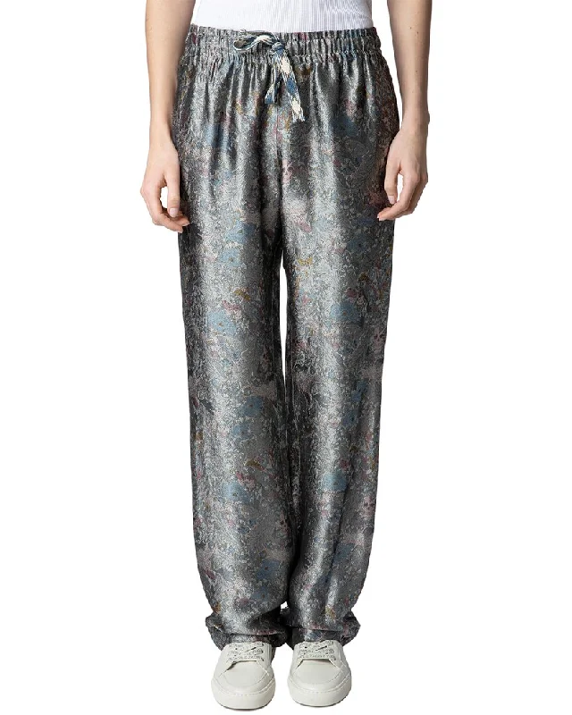 Zadig & Voltaire Pomy Pants Relaxed High-Waist Trousers