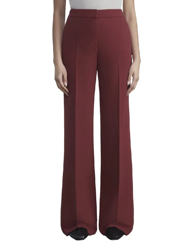 Lafayette 148 New York Dalton Wide Leg Wool Pant Casual Wide Pants