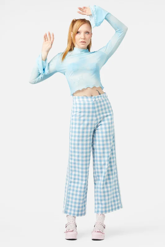 Catrina Gingham Pants Comfy Athletic Pants