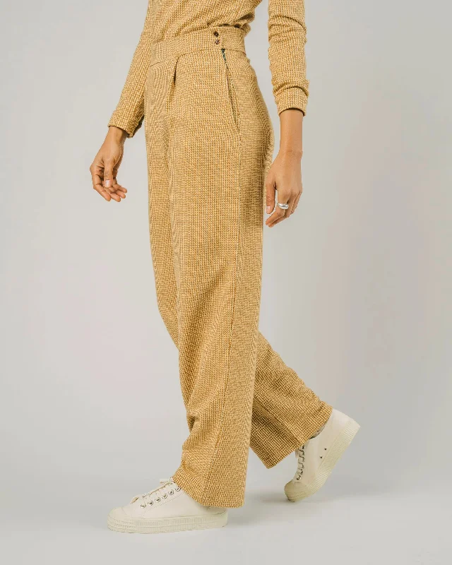 Jacquard Oversize Pants Pumpkin Trendy Palazzo Pants