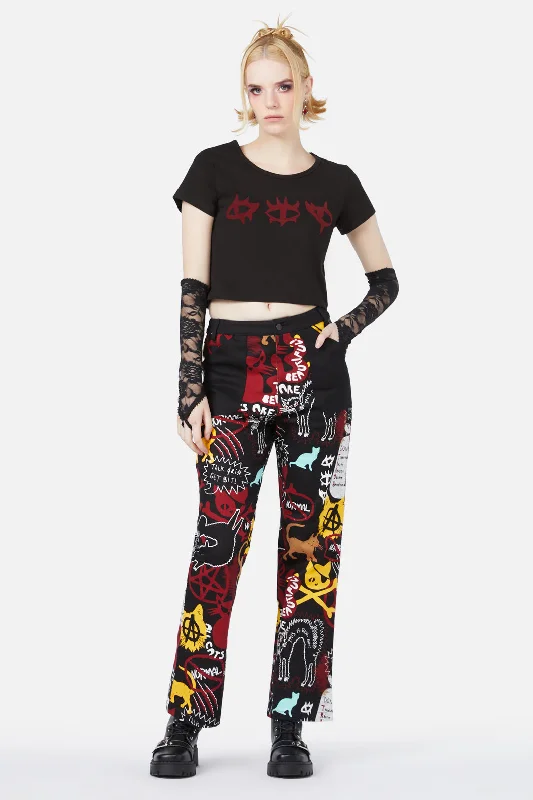 Kitty Riot Pant Chic Slim Fit Pants