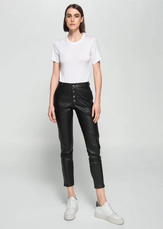 Nina Cropped Pant Comfy High-Waist Jeans