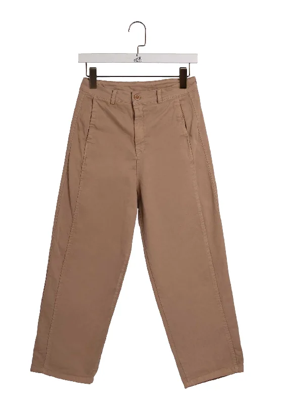 Pants 6625 Military Relaxed High-Waist Trousers