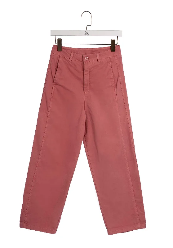 Pants 6625 Pink Classic Pleated Pants