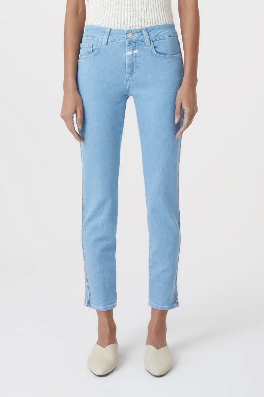 Pants Baker C91833-04t-em Light-Blue Classic Stretch Pants