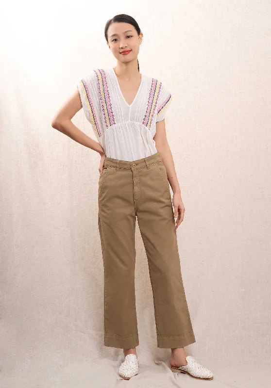 Pants Paltgabs1 New-Army Trendy High-Waist Trousers