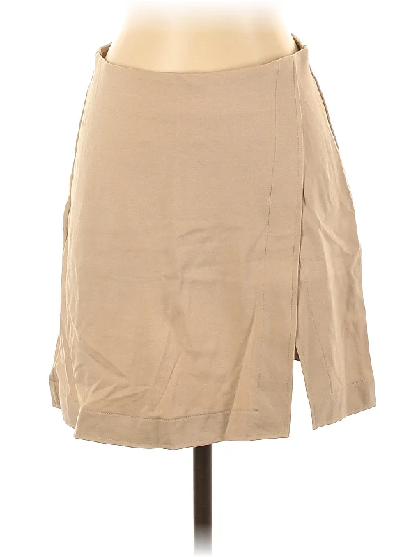 Casual Skirt leather skirt bold