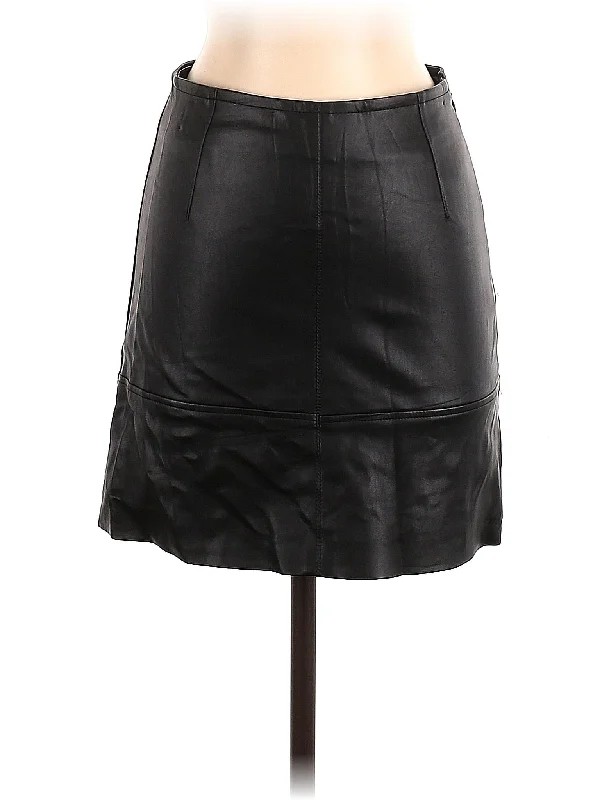 Faux Leather Skirt cashmere skirt fine