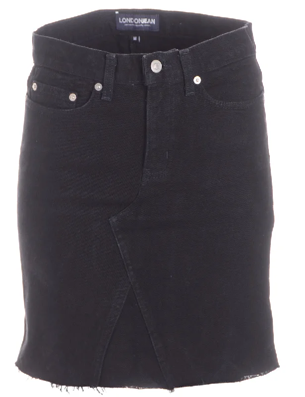 Label Jess Denim Mini Skirt linen skirt breathable