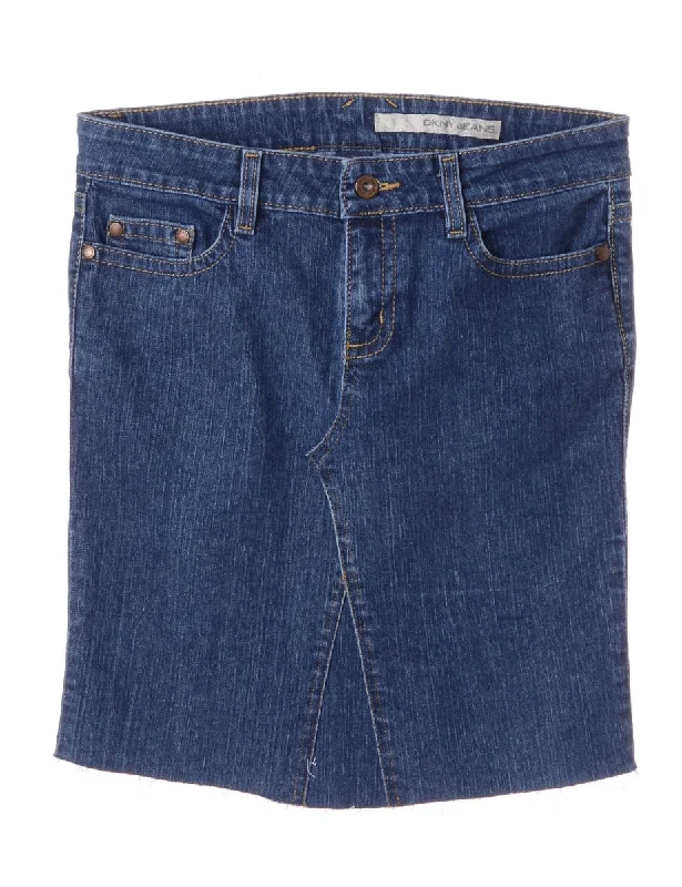 Label Jess Denim Mini Skirt corduroy skirt cozy