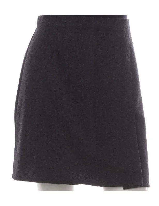 Label Lisa Short Winter Skirt silk skirt smooth