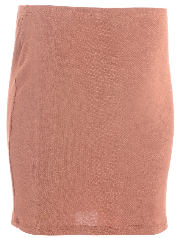 Label Lyndsey Remade Lycra Mini Skirt cashmere skirt soft