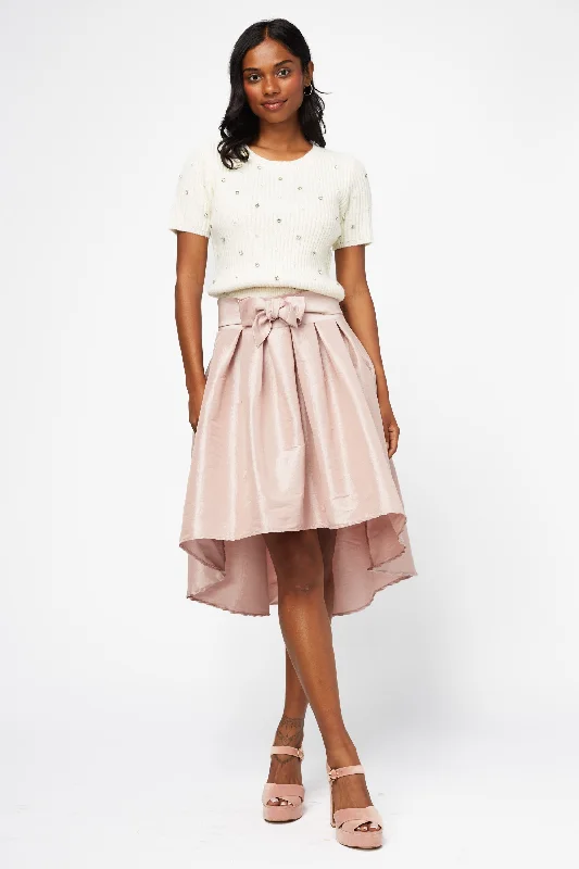 Eleanor High-Low Skirt lace skirt intricate