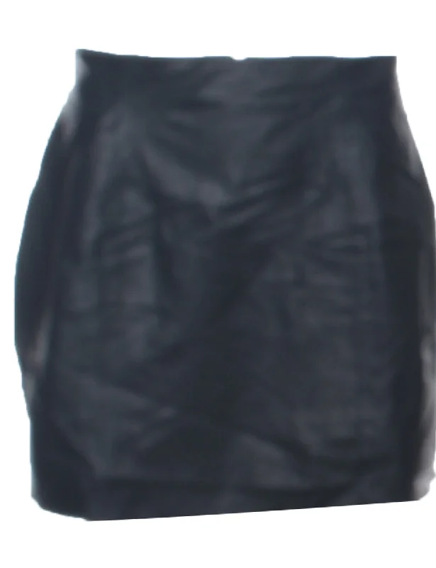 Wilson Leather Pencil Skirt - M corduroy skirt durable